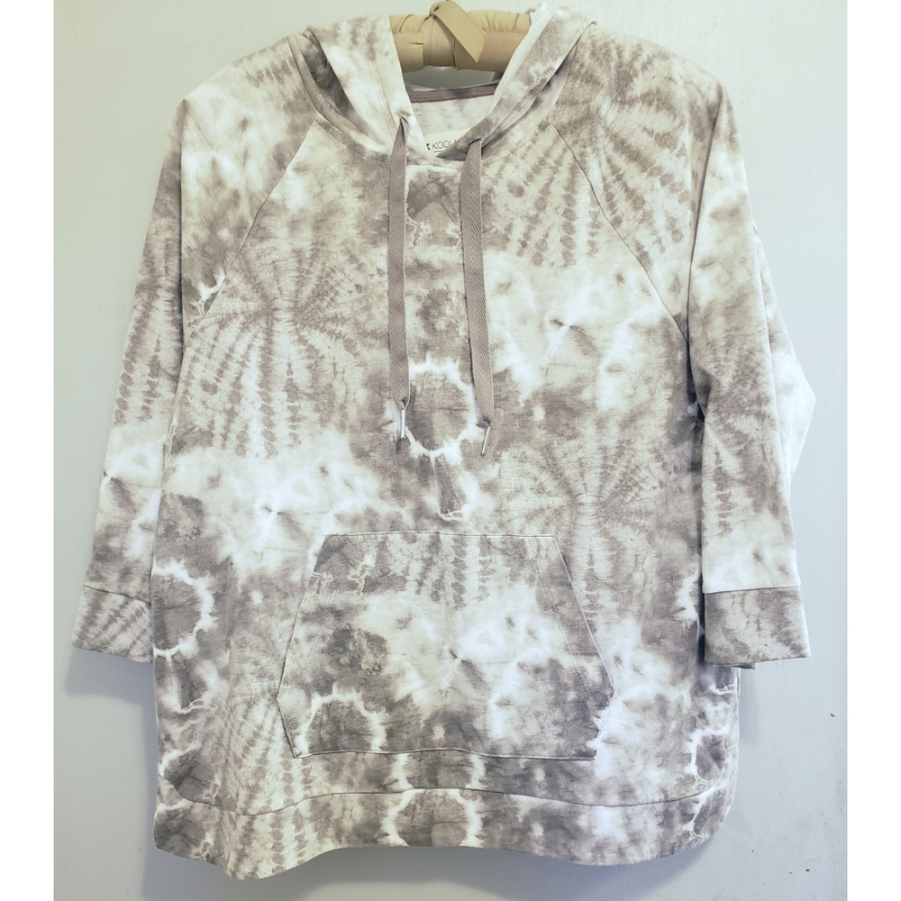 Koolaburra UGG 3/4 sleeve tie dye light hoodie Medium